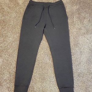 AE men's joggers, dark gray, small tall.